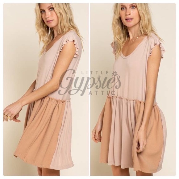 POL Caramel Star Swing Dress - Picture 6 of 12